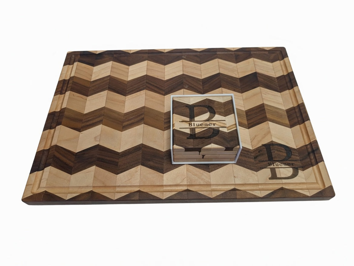 Chevron Cutting Board