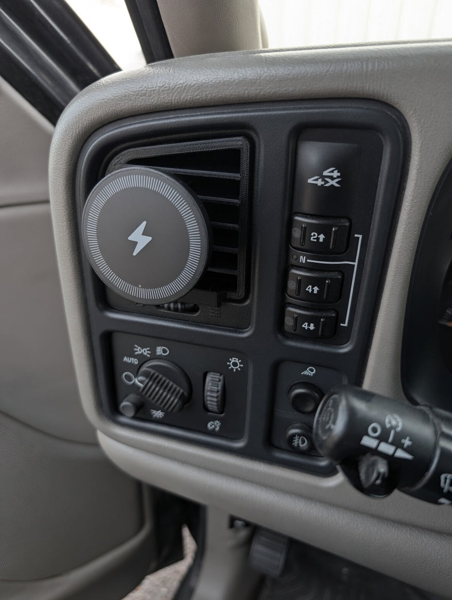 99-06 Chevy Silverado Air Vent Magnetic Phone Mount