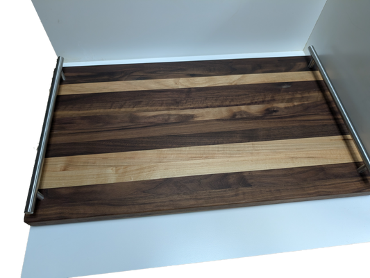 Walnut and Maple Charcuterie Board