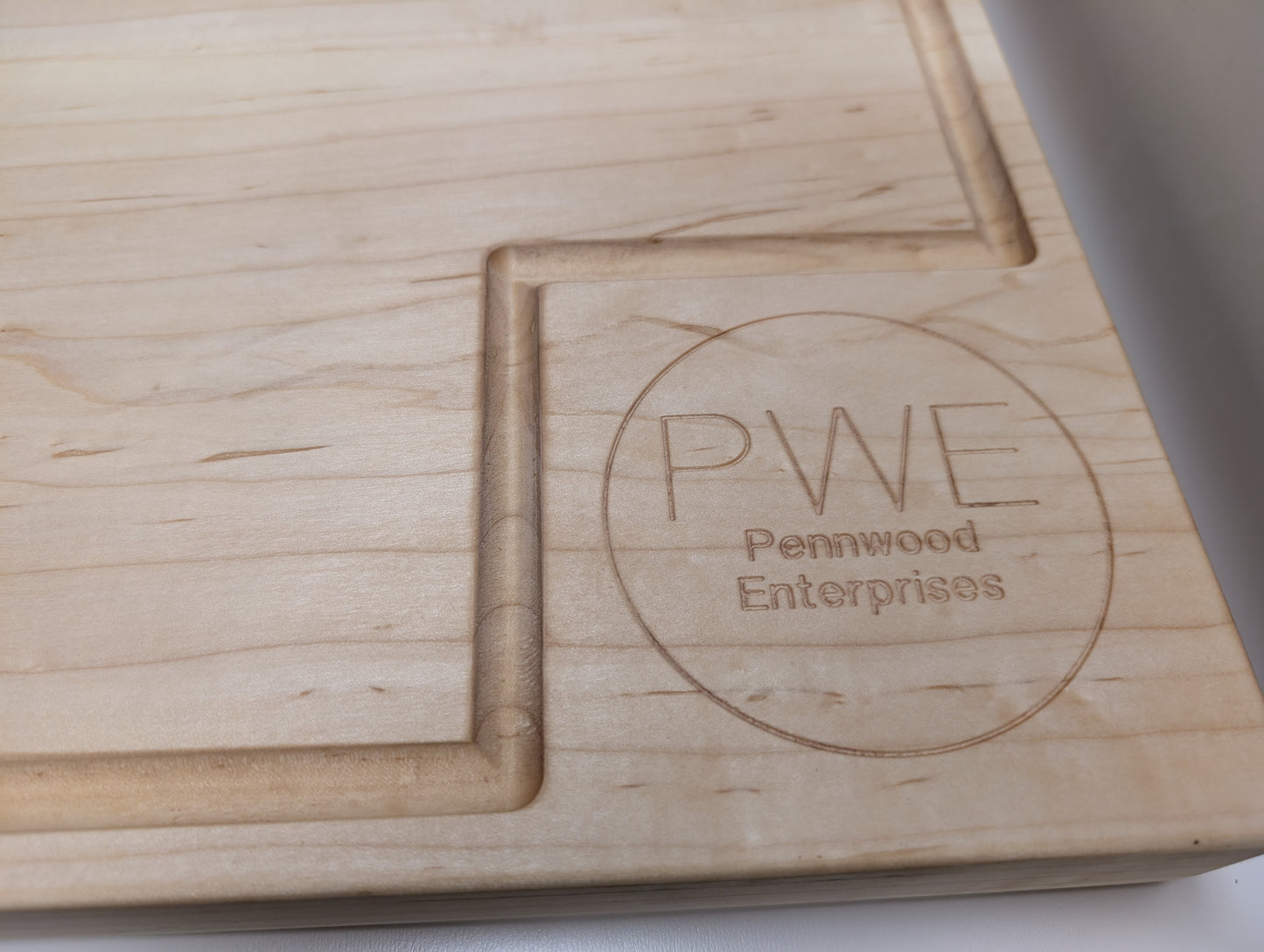 Engraved Thick Maple Cutting Board