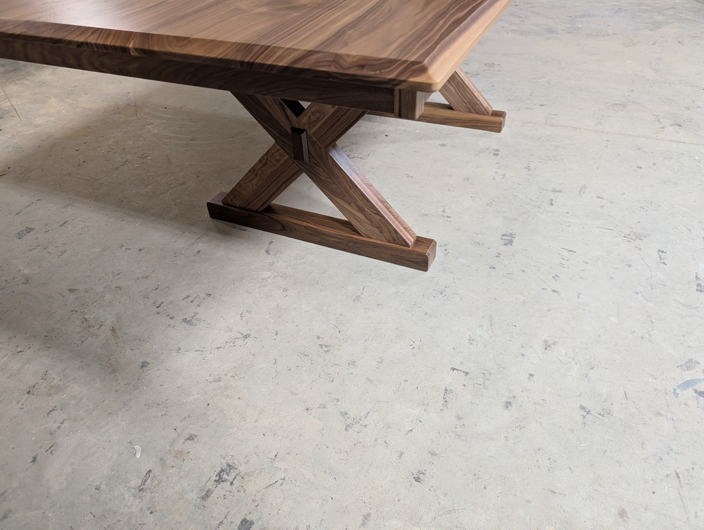Walnut Table and Chair Set