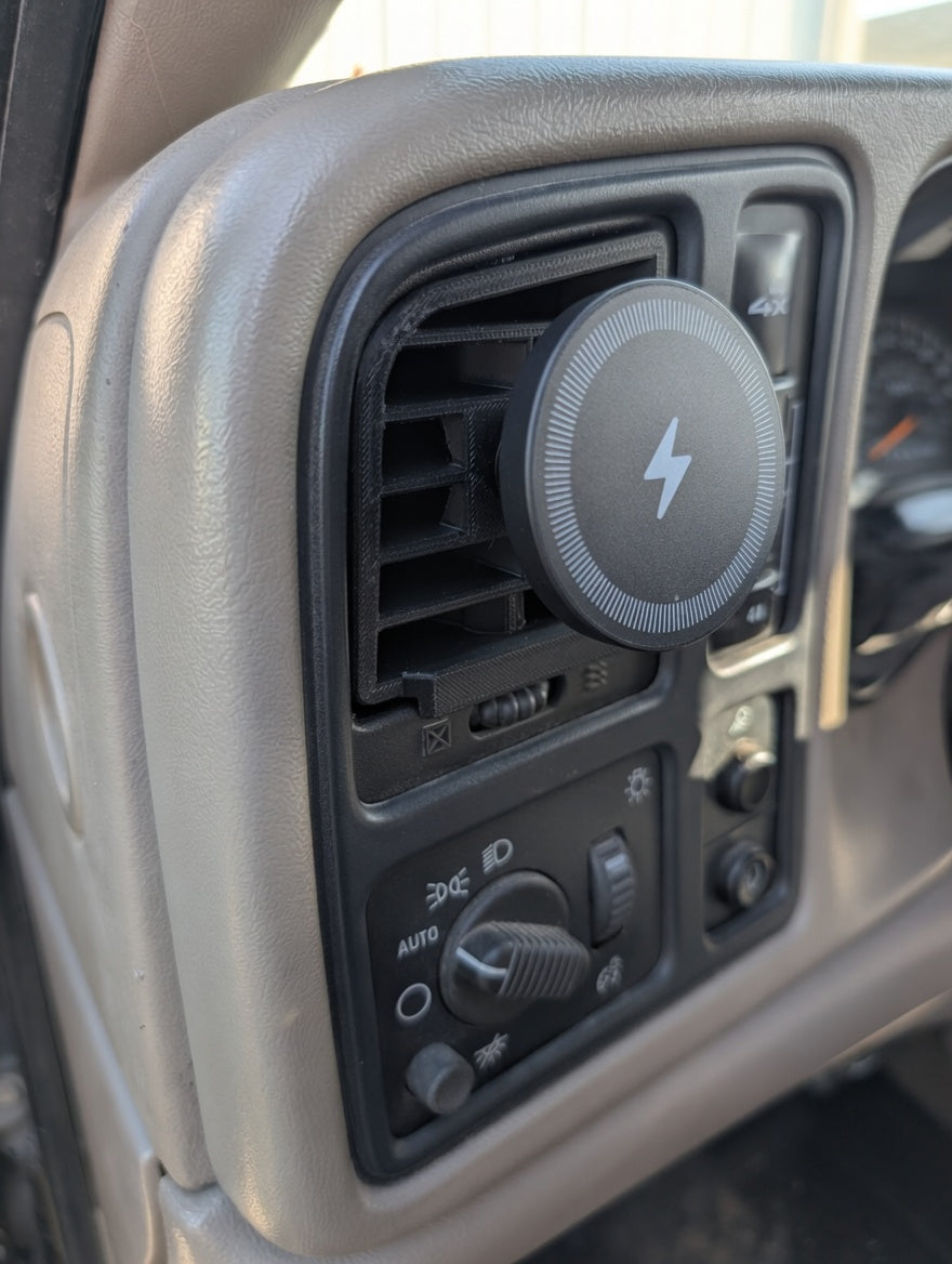 99-06 Chevy Silverado Air Vent Magnetic Phone Mount