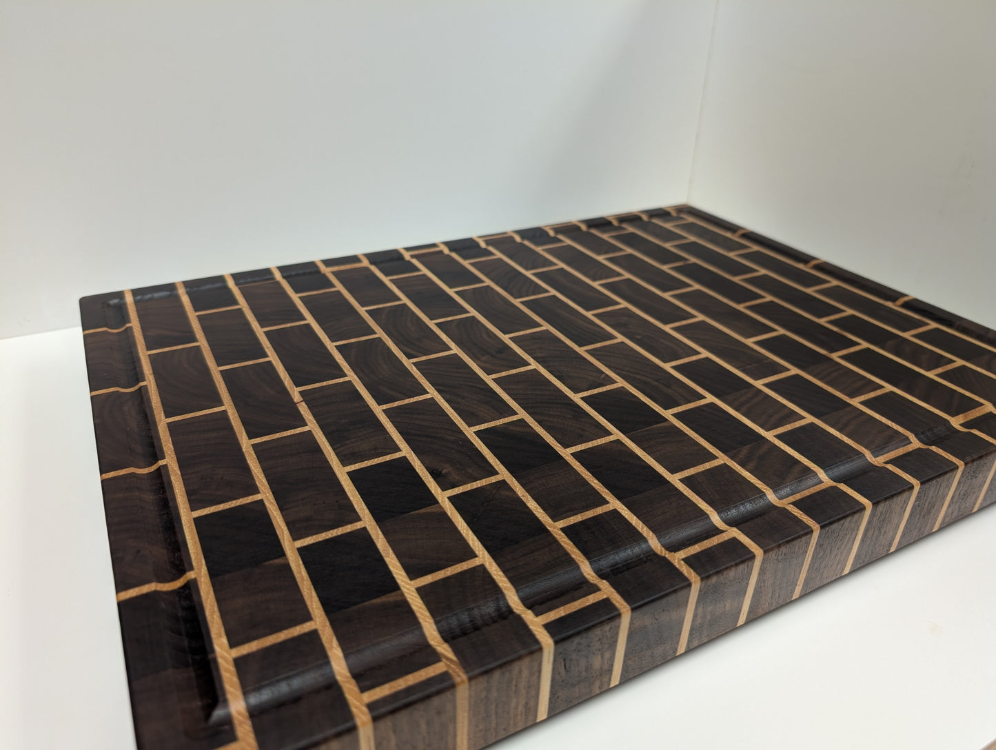 Brick and Mortar Walnut End Grain Cutting Board