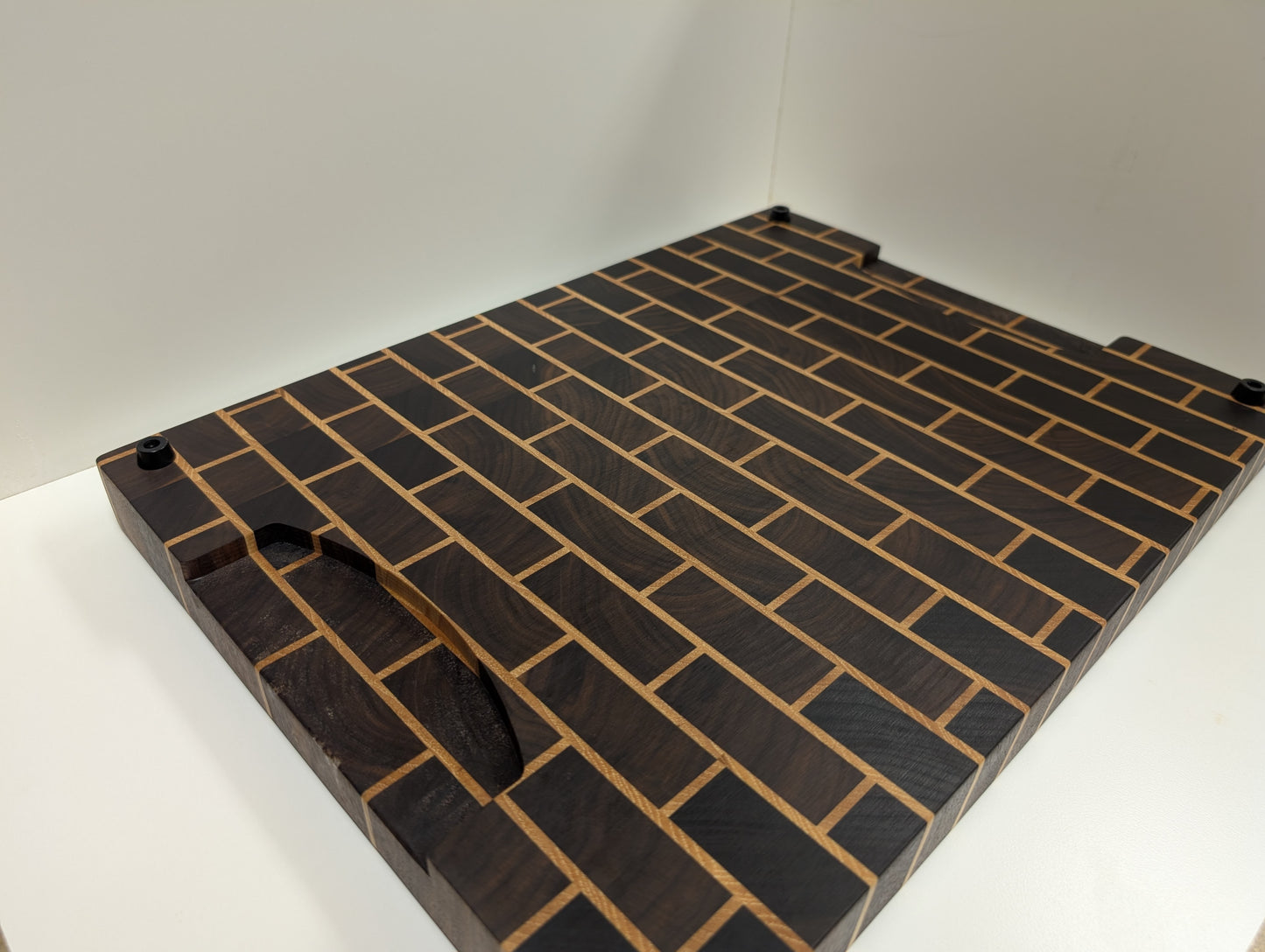 Brick and Mortar Walnut End Grain Cutting Board
