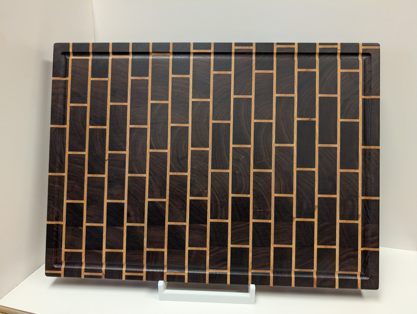 Brick and Mortar Walnut End Grain Cutting Board